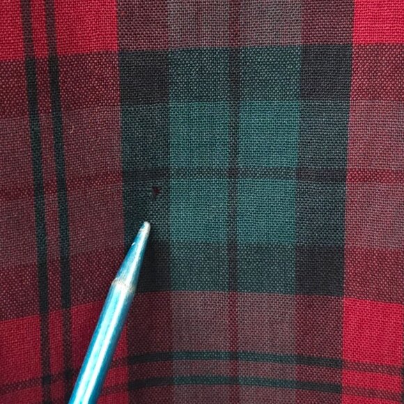 Sir Pendleton Tartan Plaid Shirt READ Mens M Vintage 70s Virgin Wool USA Made - Picture 4 of 16